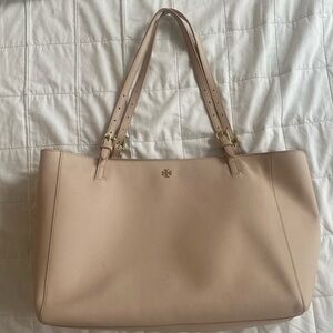 Tory Burch triple compartment tote